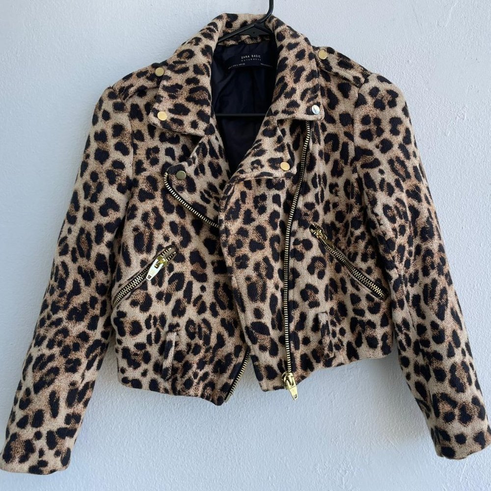 ZARA Leopard Jacket